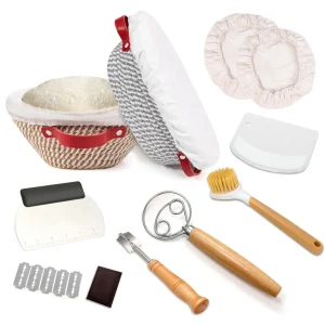 17PCS Bread Proofing Basket Set