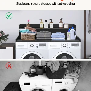 Wooden Washer Dryer Countertop