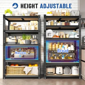 Heavy-Duty Industrial Metal Storage Shelves