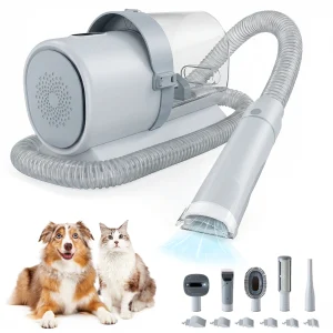 Professional Pet Grooming Vacuum Kit and 5 Groomer Tools